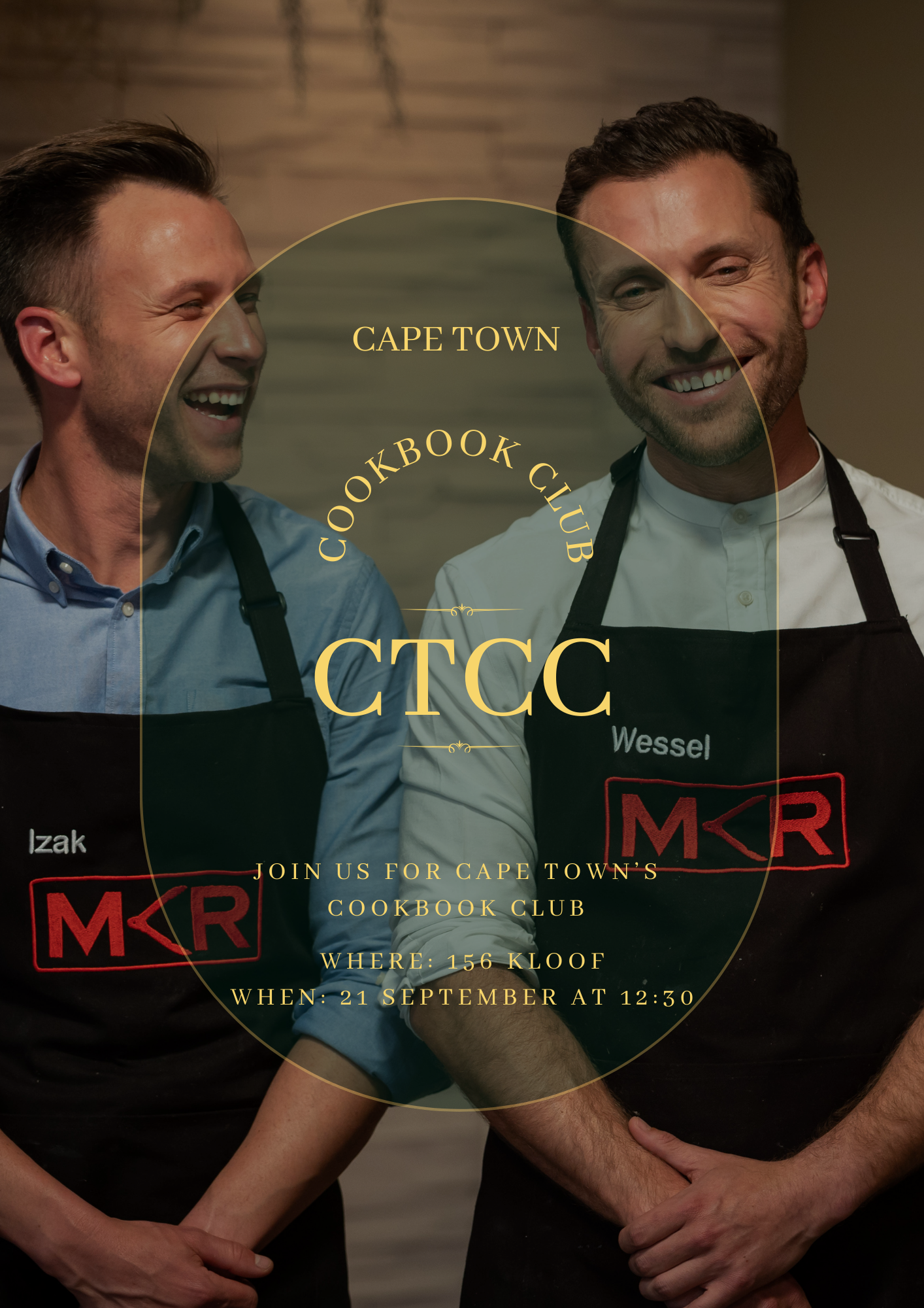Cape Town Cookbook Club 21 September at 156 Kloof