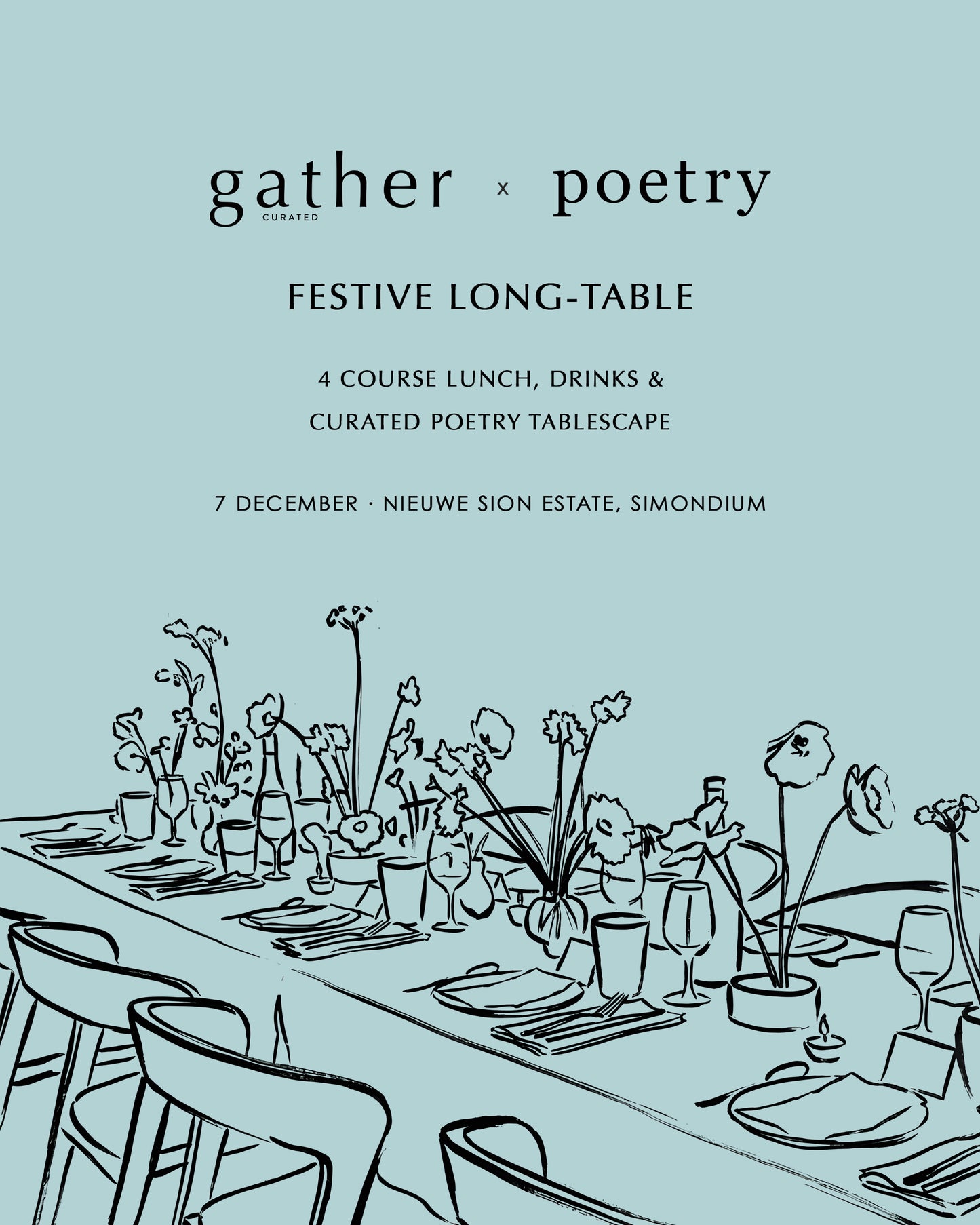 GATHER x Poetry Festive Long-Table